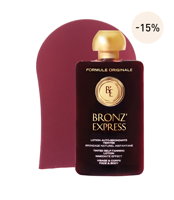 Lotion Auto-Bronzante Teintée + Gant Applicateur d'Auto-Bronzant