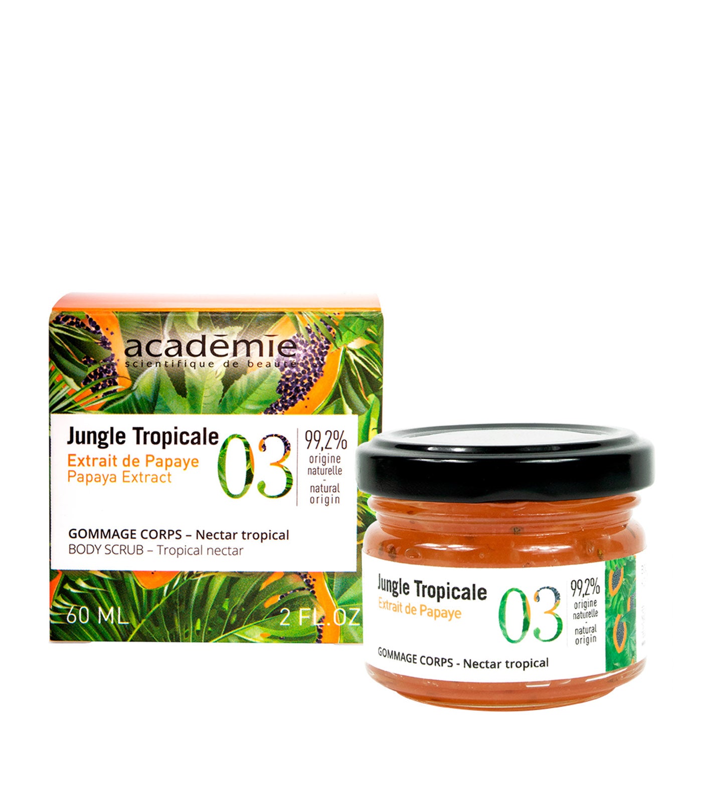 Exfoliante corporal de néctar tropical